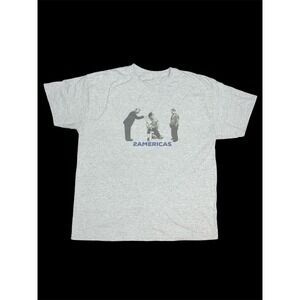 2Americas Political Statement Graphic Tee Social Commentary Shirt Size L